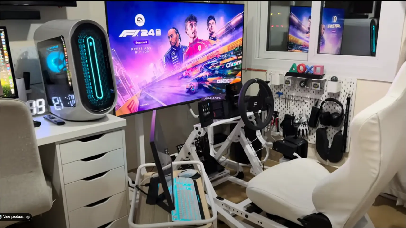 Fanatec x Next Level Racing 2025 Sim Rig