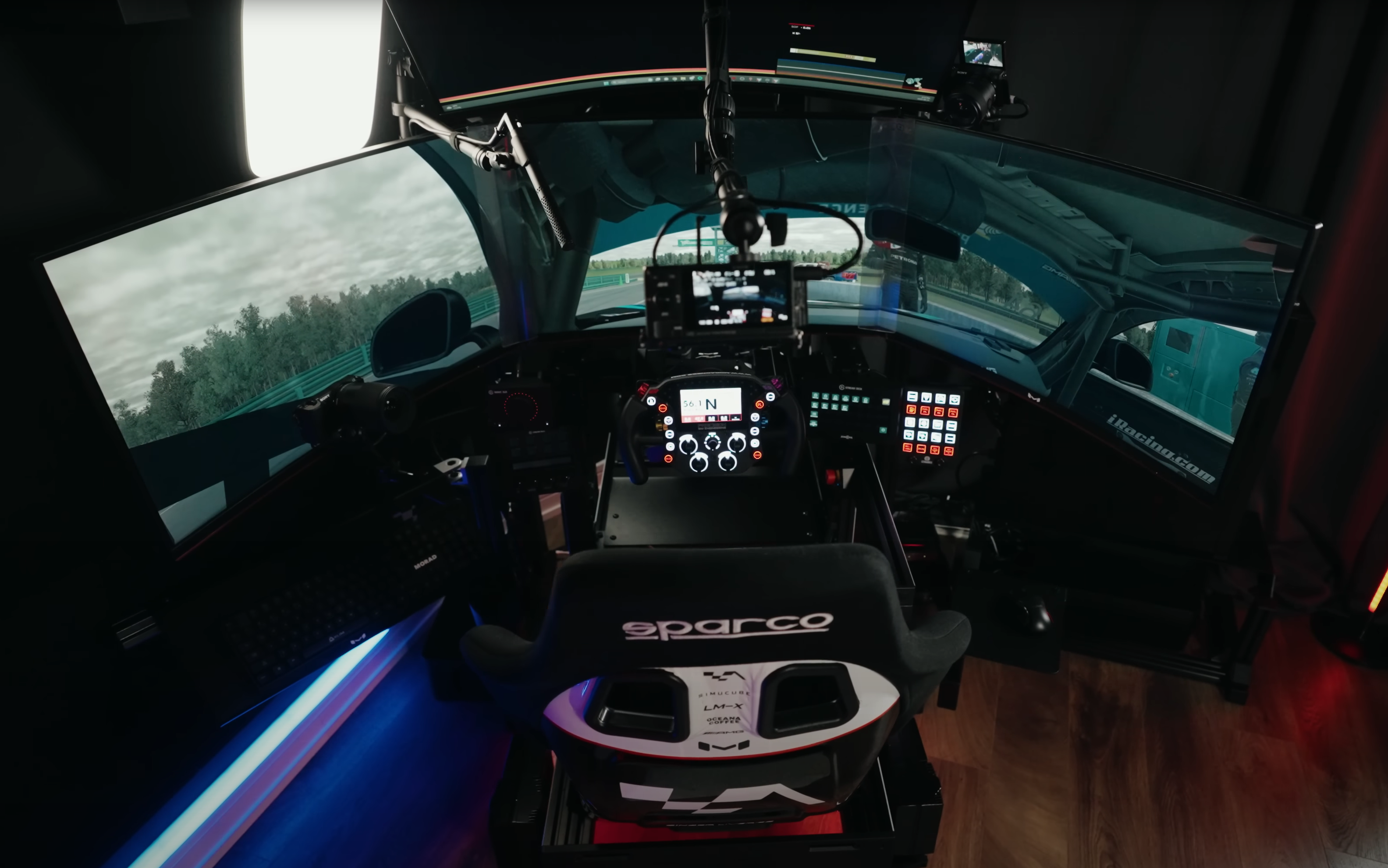 Ultimate Racing Simulator from Daniel Morad's 2024 Setup