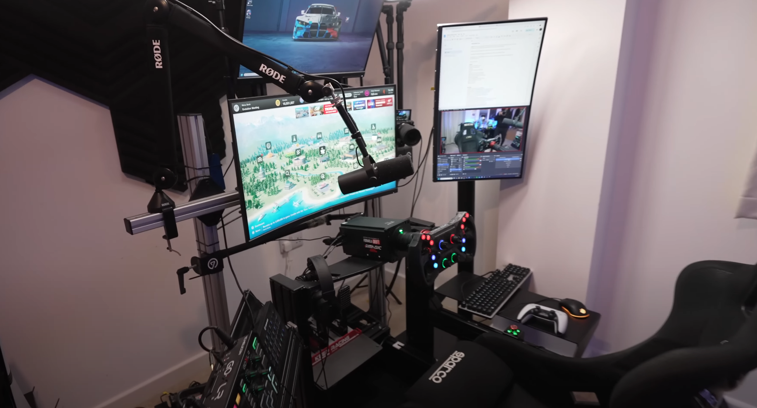 Sim Racing Setup Tour from SuperGT
