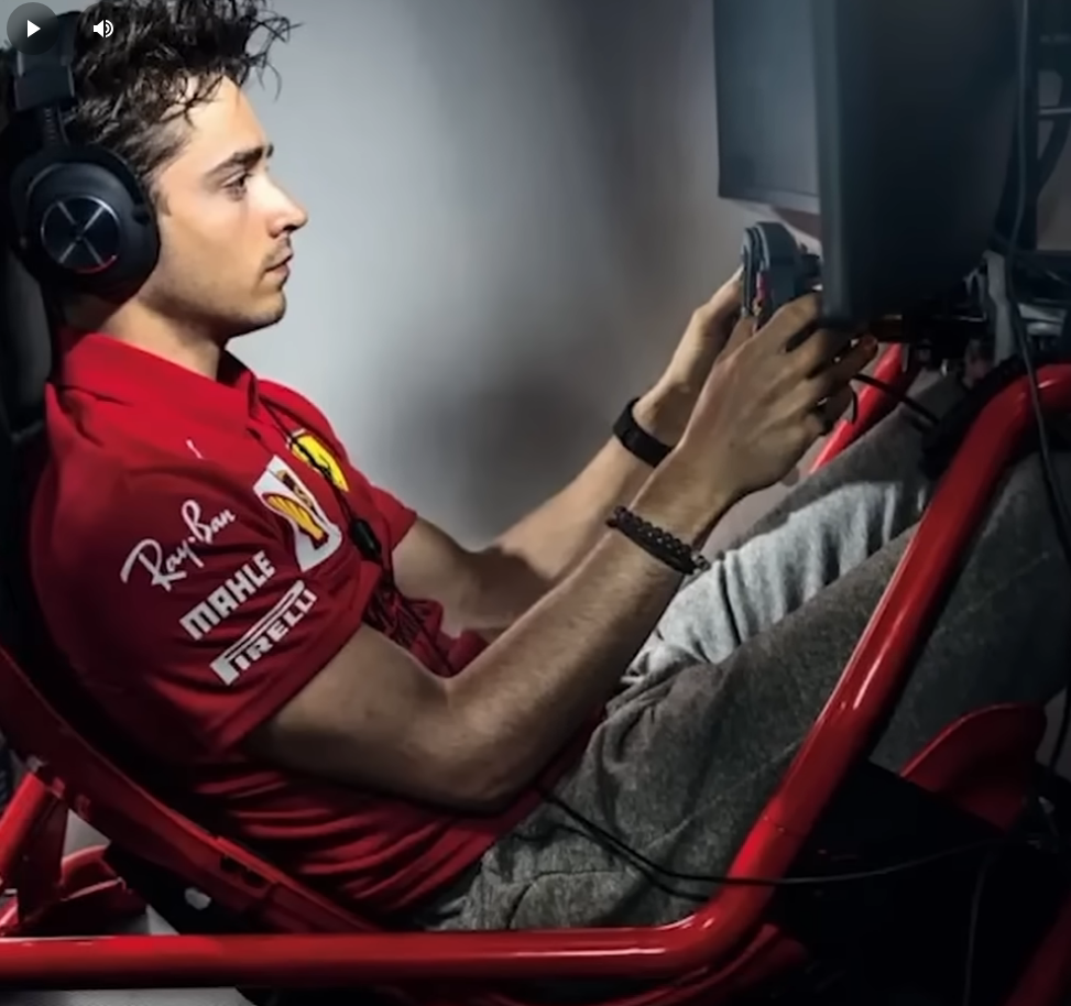 Charles Leclerc's F1 Simulator - Fanatec