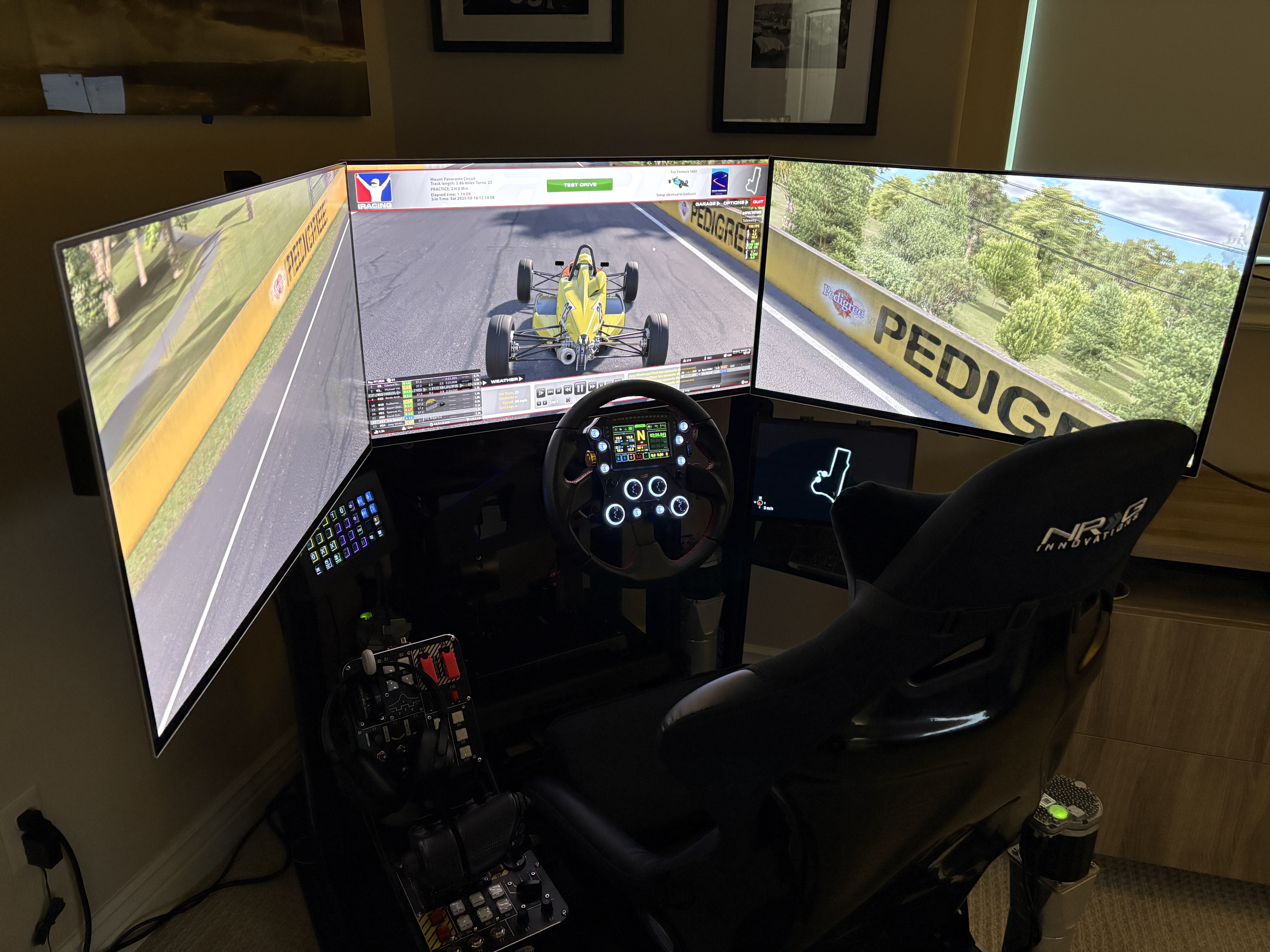 Race/Flight - 32" Oled Triples with Sigma DK6 Motion